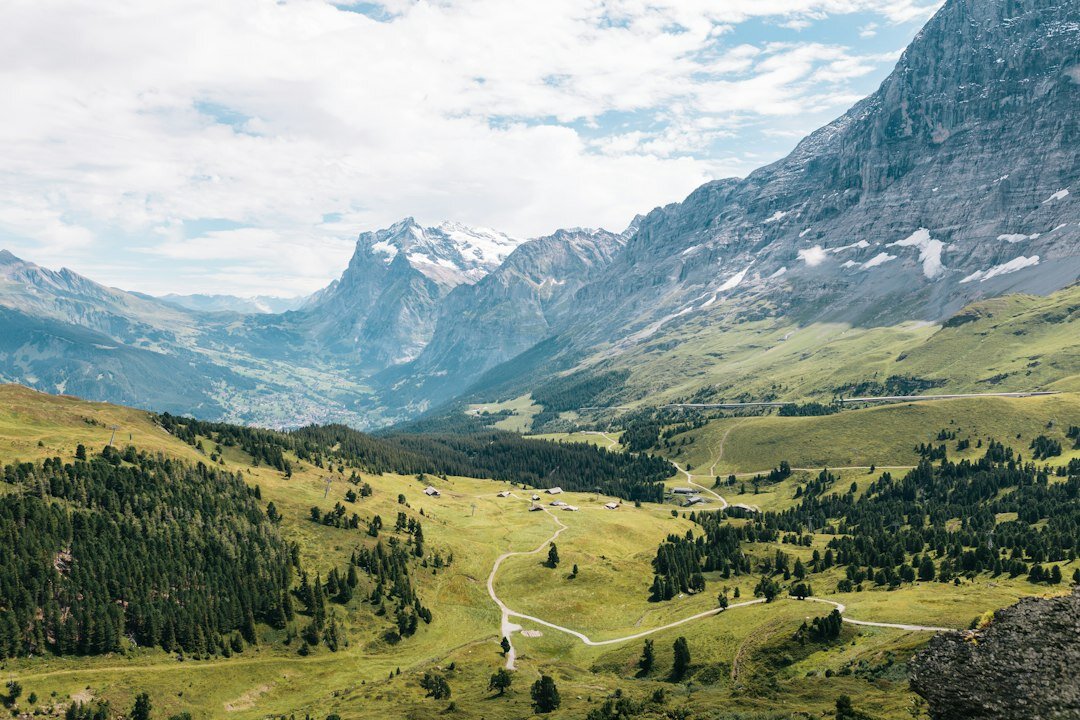 swiss alps landscape