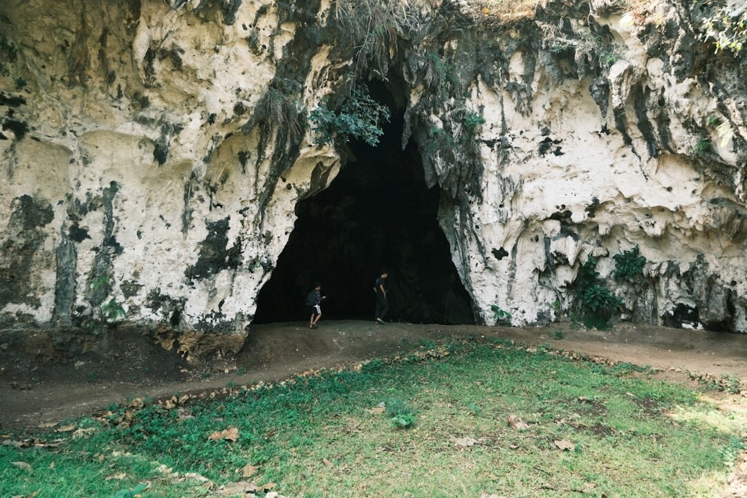 hidden cave entrance
