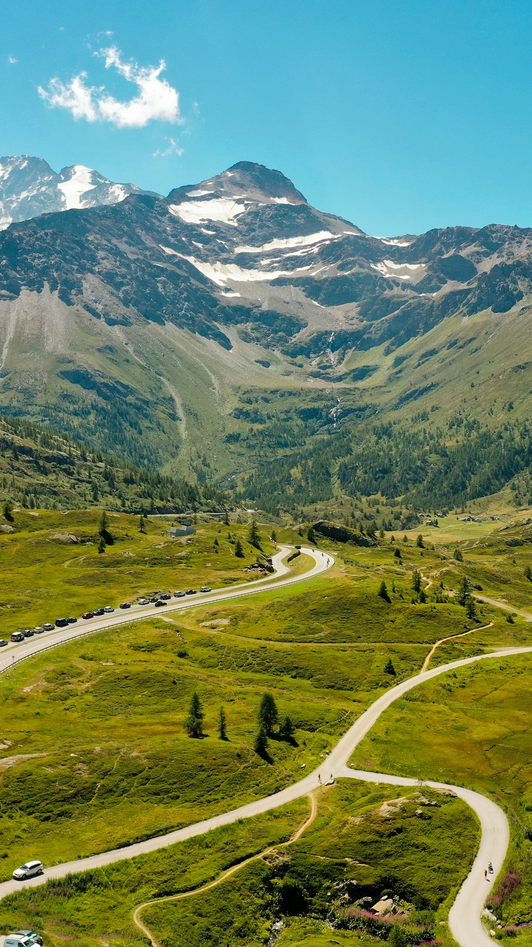 swiss alps landscape